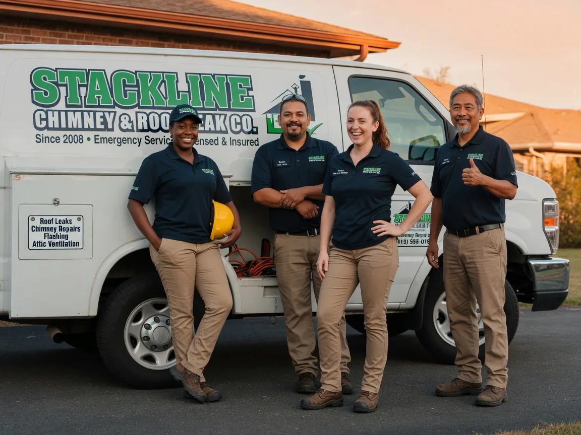 Chimney flashing repair company in Edgar, NE